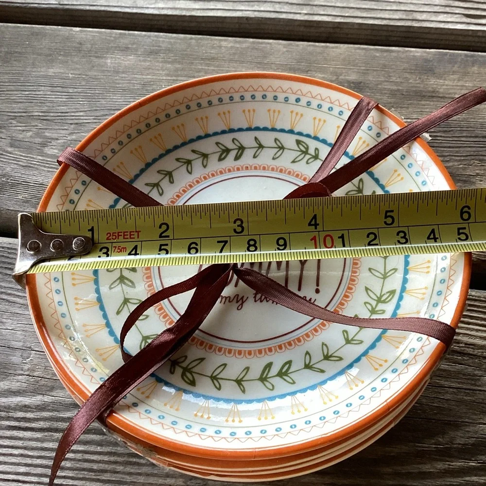Celebrate It Harvest Party Plates - set of 4
